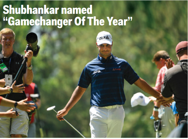 Shubhankar named "Gamechanger Of The Year"