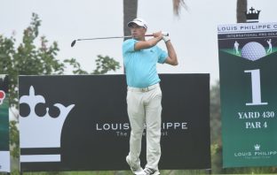 Miguel Carballo leads the field after round two at the Louis Philippe Cup