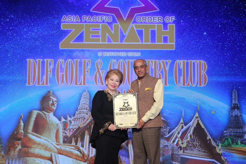 DLF Golf Club - Winner of Order of Zenith Award