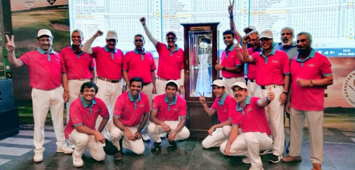 G- Kirloskar - KGA Premier League winning team