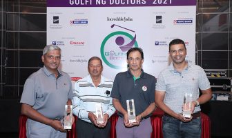 Winning Team - Dr Shivakumar HN, Dr Bhagwan Ratehalli, Dr Thomas Joseph and Dr Pradeep MS