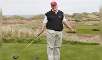 Golf bodies shun Trump courses Image: The Telegraph