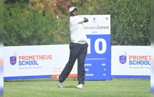 Udayan Mane in the final round of Delhi-NCR Open | Image: PGTI