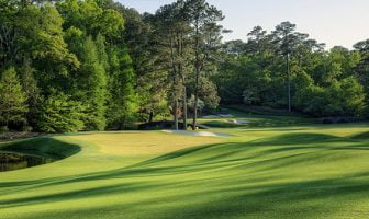 Hole No. 11 at Augusta National