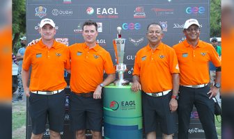 Team MENA Golfers - Winners of the inaugural EAGL event