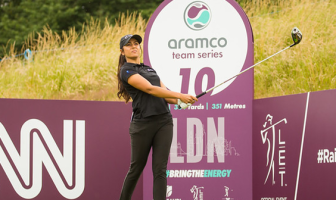 Tvesa Malik at Aramco Team Series London event