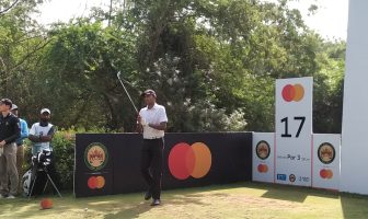 Hole No. 17 at DGC tested best of the players during The DGC Open