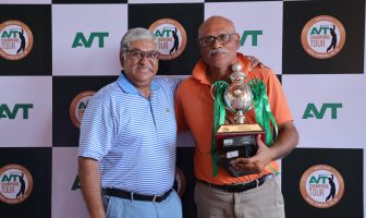 Dilip Thomas with Champion of the Year - Ankur Prakash (R)