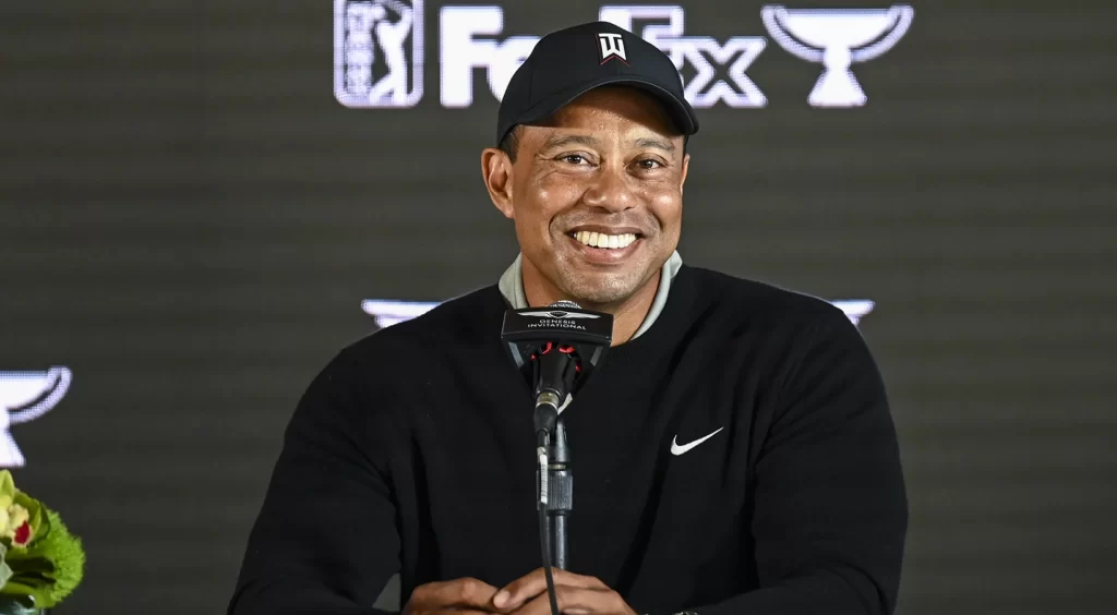 Tiger managed to win without playing in 2021 !