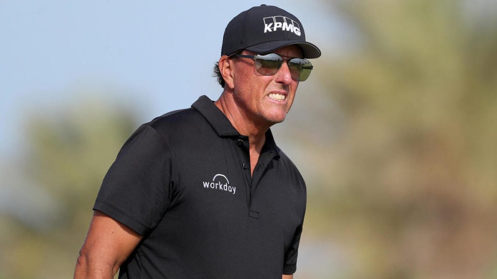 Phil Mickelson is not defending his PGA Championship title